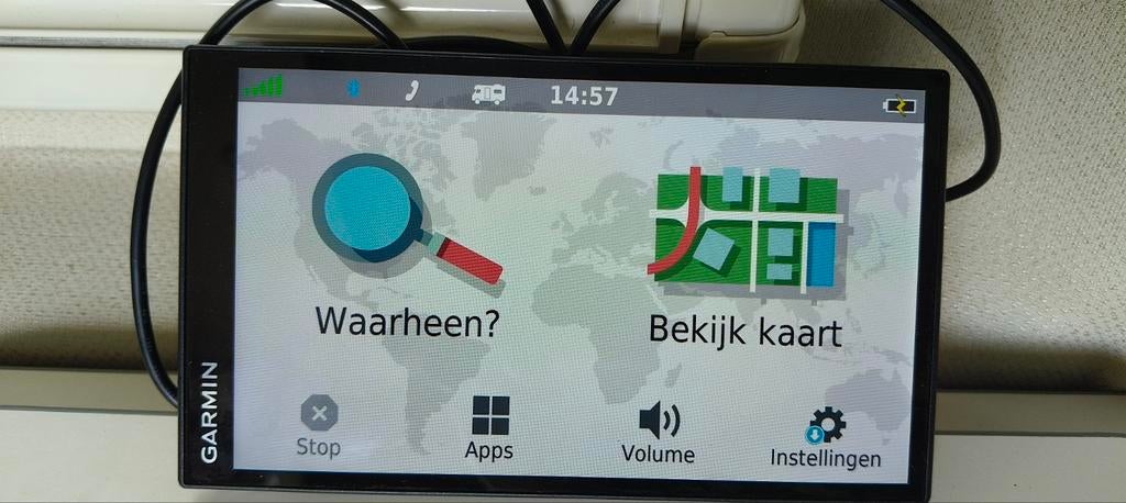 Garmin Camper 780 navigatie - Perfecte staat, Ophalen, Zo goed als nieuw