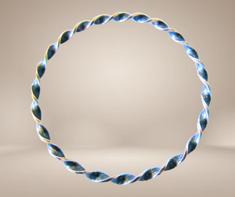 Zilveren NAVAJO 925 twisted rope gedraaide slavenarmband #1!, Verzenden, Zo goed als nieuw, X, Zilver