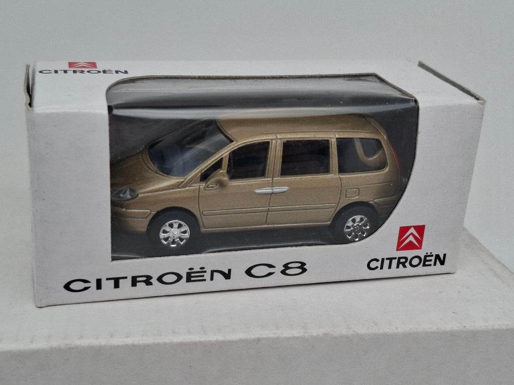 Citroën C8 - Norev 1/64, Verzenden, Zo goed als nieuw, Auto