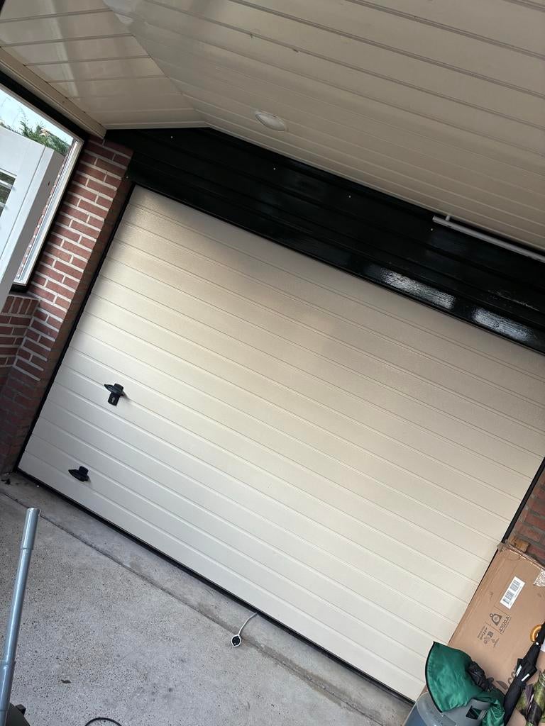 Novoferm garagedeur, Doe-het-zelf en Verbouw, Deuren en Horren, Ophalen, Gebruikt, 120 cm of meer, Garagedeur