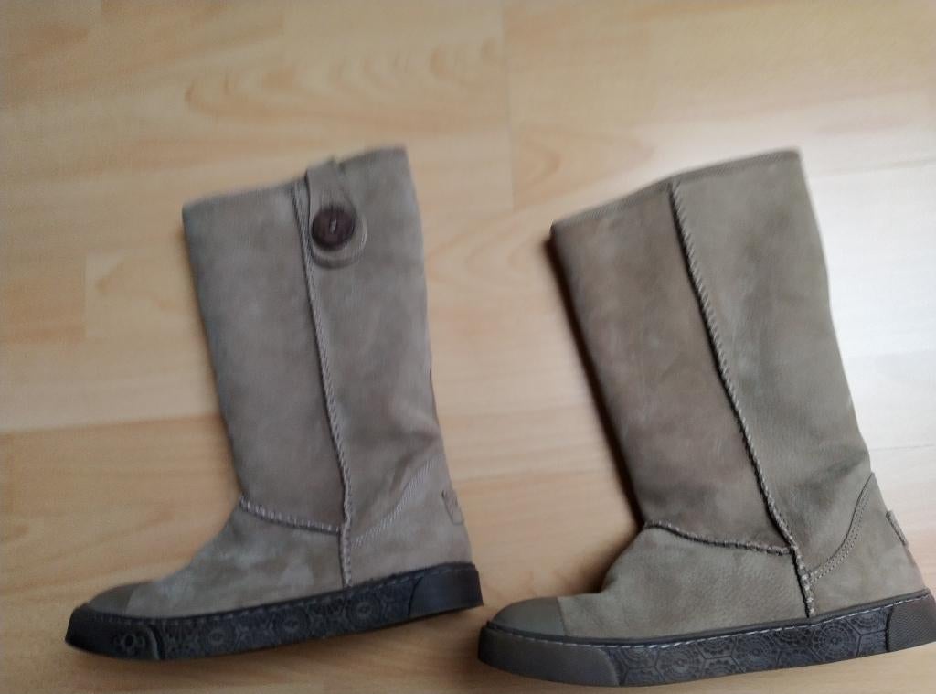 Nieuw AQA dames laarzen - Maat 39, Hoge laarzen, Beige, Ophalen of Verzenden, Nieuw