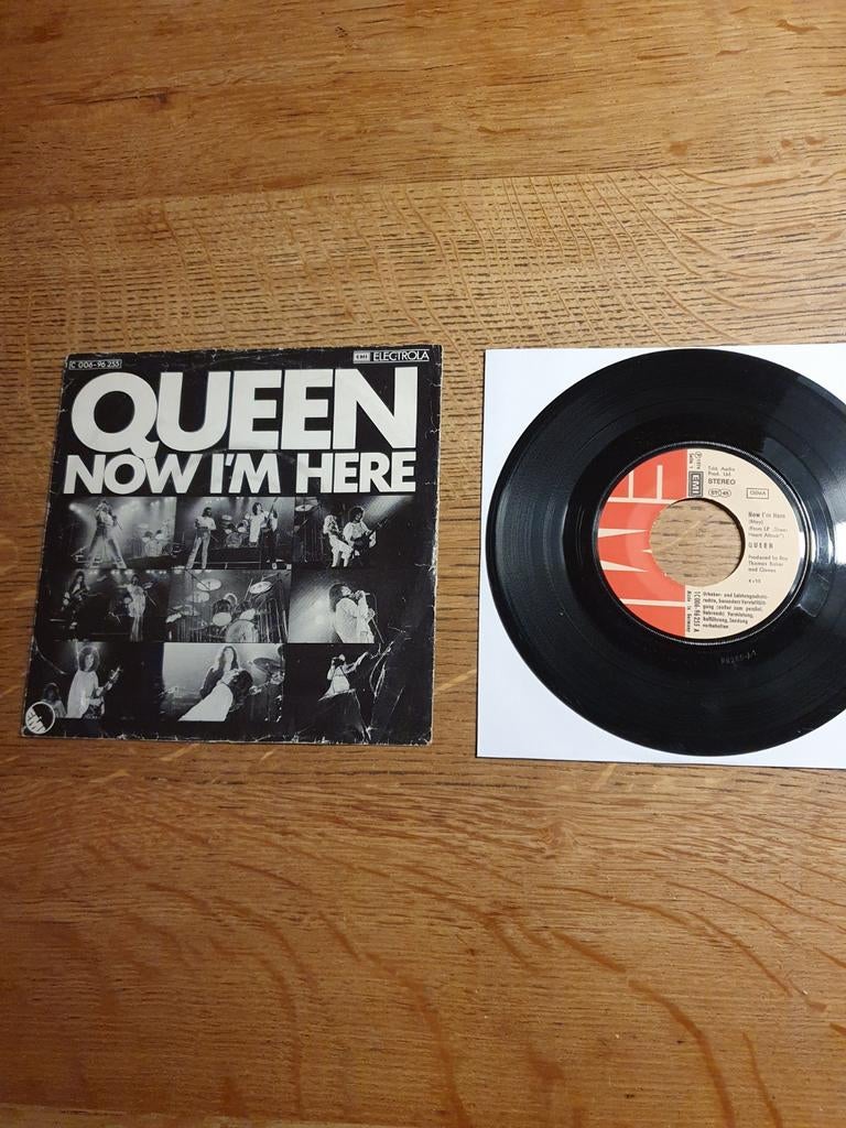 Queen 7" single - Now I'm here Duitse persing, Ophalen of Verzenden, Gebruikt, Pop