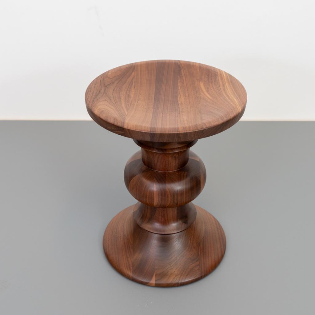 ACTIE!! 8x Vitra Eames Stool B - Amerikaans Notenhout, Huis en Inrichting, Banken | Voetenbanken en Poefen, Niet ingevuld, Minder dan 50 cm