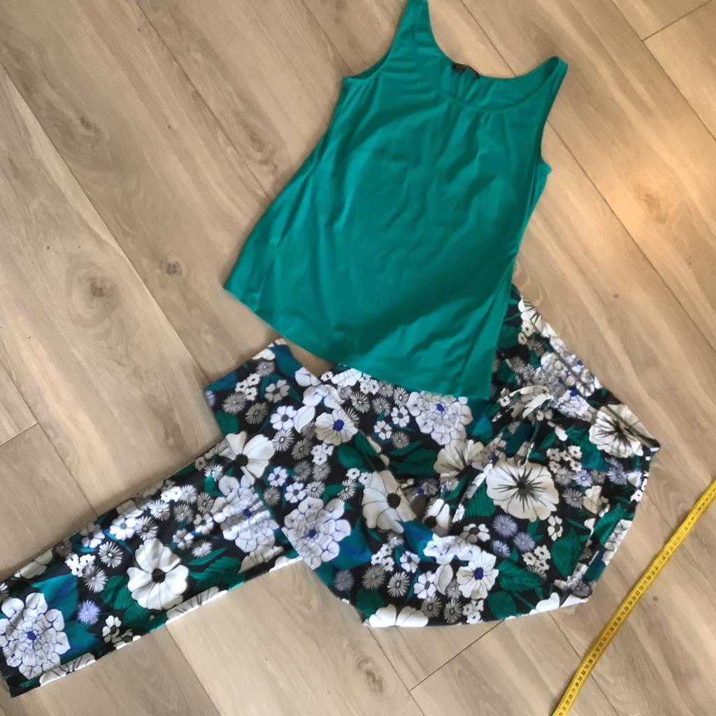 Travelstof set broek xl studio Anneloes top Ladress, Kleding | Dames, Broeken en Pantalons, Ophalen of Verzenden, Zo goed als nieuw