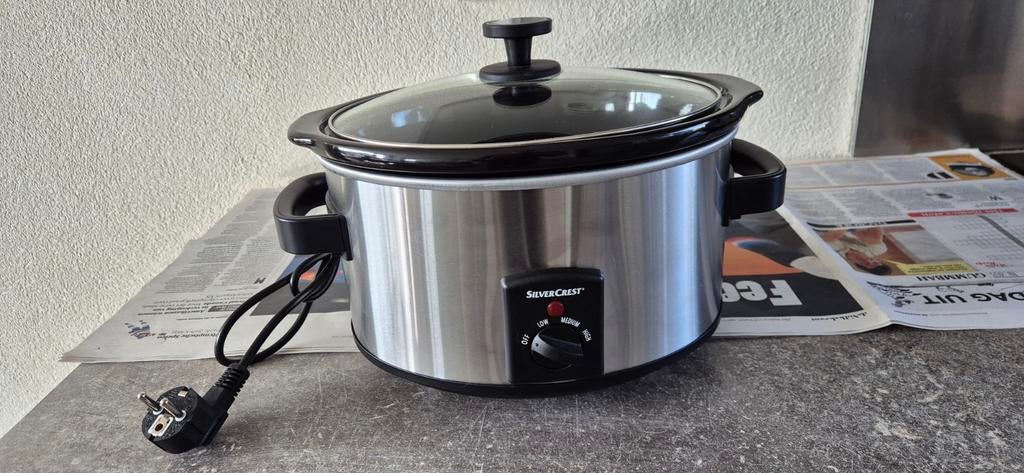 Silvercrest slowcooker, nieuw, Witgoed en Apparatuur, Slowcookers, Ophalen, Nieuw