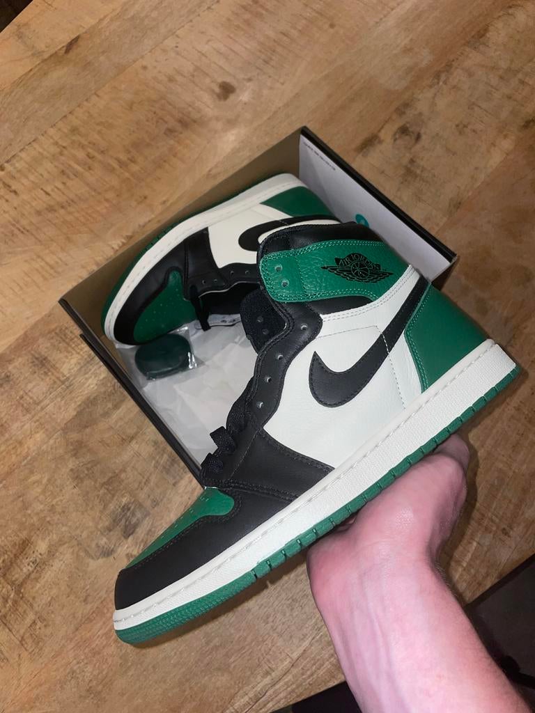 Jordan 1 Pine Green EU 45, Zwart, Nieuw, Ophalen of Verzenden, Sneakers of Gympen