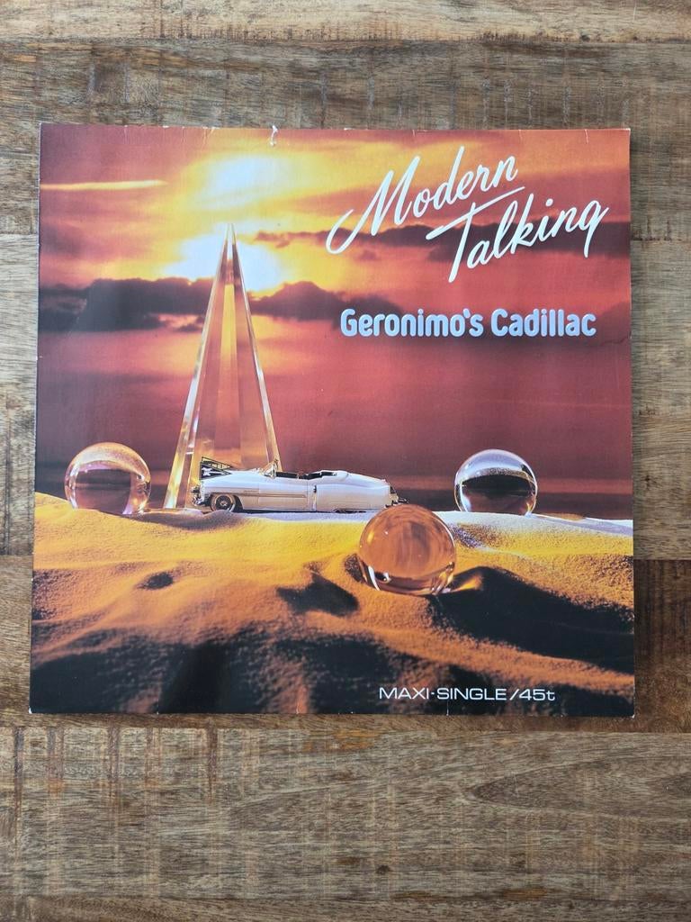 Lp maxi single modern talking geronimo's cadillac, Cd's en Dvd's, Ophalen of Verzenden