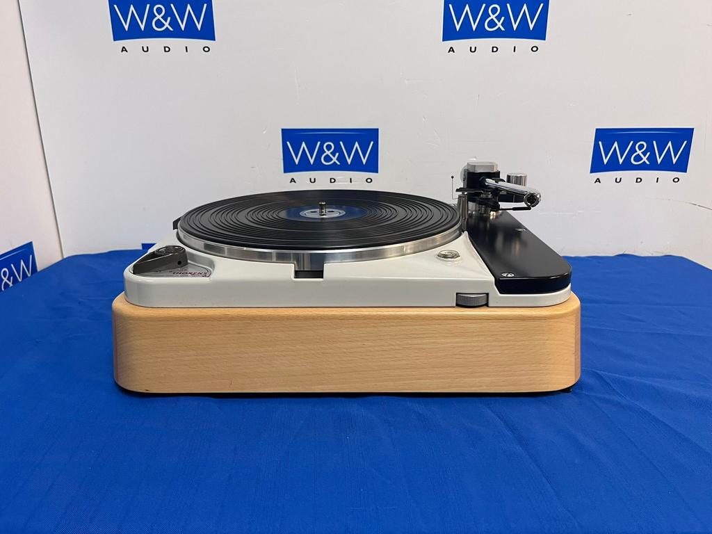 Thorens TD124 - Klassieke Idler-Drive Draaitafel, Audio, Tv en Foto, Platenspelers, Gebruikt, Platenspeler, Thorens, Ophalen of Verzenden