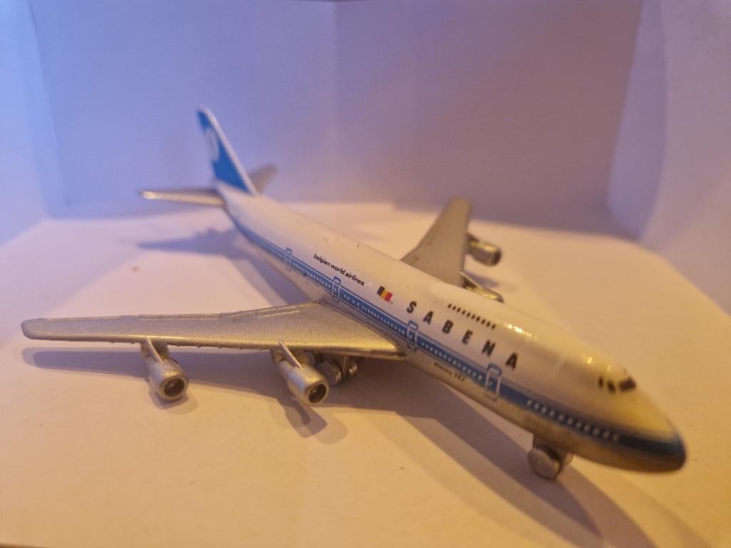 Vliegtuig model sabena frankrijk, Overige merken, 1:72 tot 1:144, Gebruikt, Ophalen of Verzenden
