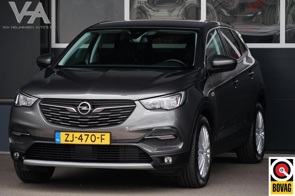 Opel Grandland X 1.2 Turbo Innovation, keyless, CarPlay, cam, Voorwielaandrijving, Gebruikt, Euro 6, 1199 cc