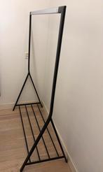 Kledingrek - Zwart mat & glanzend zilver, Ophalen, Zo goed als nieuw