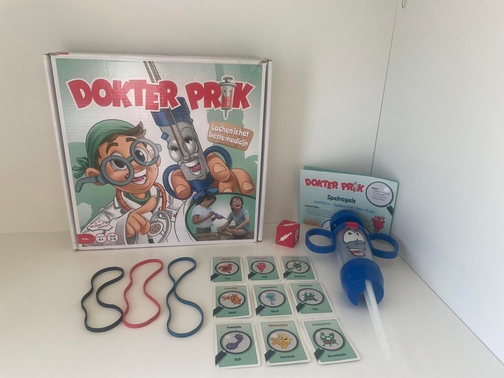 Leuk spel Dokter prik - lachen is het beste medicijn, Ophalen of Verzenden, Zo goed als nieuw