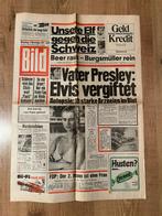 Krant Elvis Presley, Ophalen of Verzenden, 1960 tot 1980, Krant