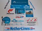 98 STICKERS KLM NLM MARTINAIR AIR HOLLAND NETHERLINES €21,99, Verzamelen, Ophalen of Verzenden, Nieuw, Overige typen
