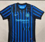 Nieuw Inter Milan Voetbalshirt - Zwart/Blauw Gestreep, Sport en Fitness, Voetbal, Ophalen of Verzenden, Nieuw, Shirt