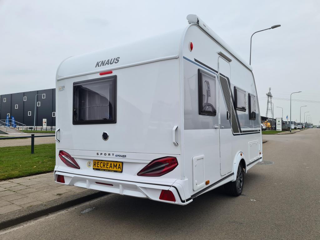 Knaus Sport E-Power Selection 400 QD Mover, Caravans en Kamperen, Schokbreker, Bedrijf, Treinzit, Tot en met 3