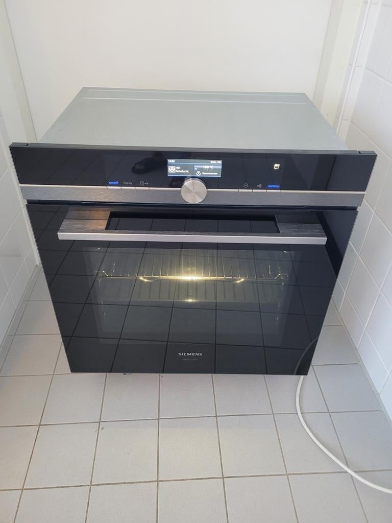 Prachtige Siemens RVS inbouw combi stoomoven te koop., Ophalen, 25 tot 50 cm, 50 tot 100 cm, Minder dan 100 cm