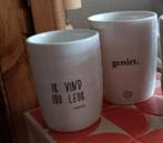 Bekers Zusss, Huis en Inrichting, Keuken | Servies, Ophalen of Verzenden, Zo goed als nieuw, Overige stijlen, Kop(pen) en/of Schotel(s)