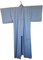 Kimono japans autentiek, Ophalen of Verzenden, Zo goed als nieuw, Blauw, Onder de knie