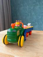 Speelgoed Tractor met Boer en Dieren, Ophalen, Gebruikt