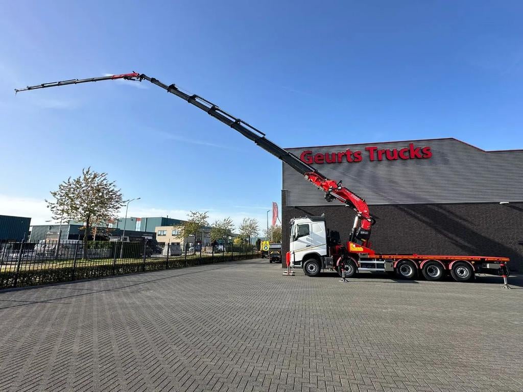 Volvo FH 540 10X4 + FASSI F1650RAL.2.28 + JIB L616L KRAAN/KR, Auto's, Vrachtwagens, Automaat, Euro 6, Wit, Bedrijf