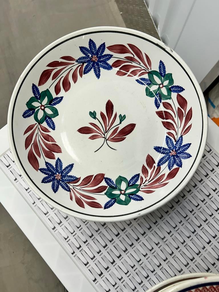 Boerenbont Grote Rijstschaal 33cm - Decor 317a, Ophalen of Verzenden