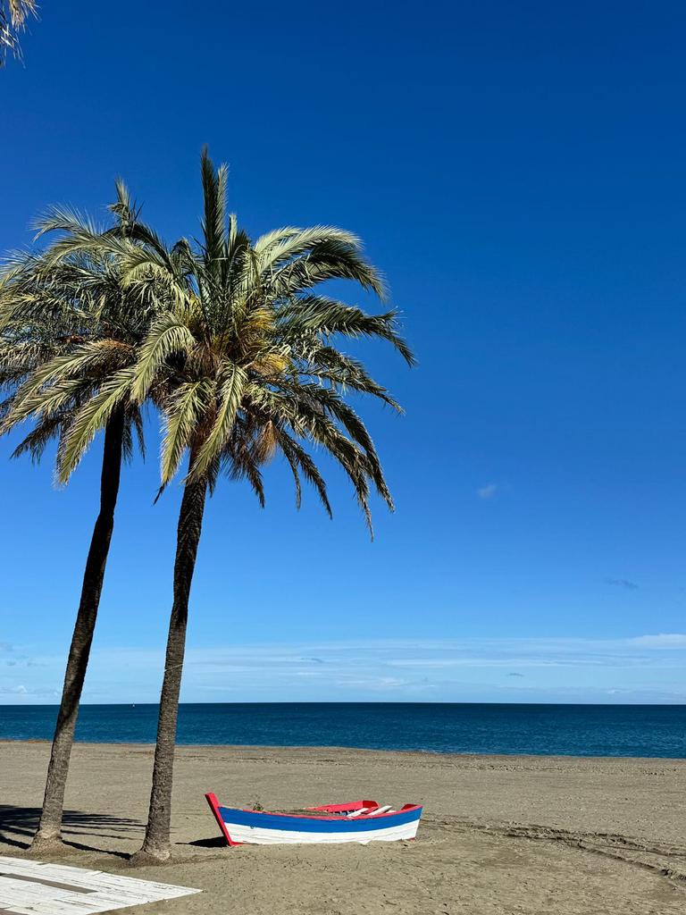 Sfeervol app Estepona 3 min lopen van strand, Vakantie, Vakantiehuizen | Spanje, Internet, Appartement, Costa del Sol, 1 slaapkamer
