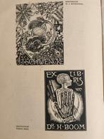 1932, EX-LIBRIS TENTOONSTELLING, LEBEAU, DE BIJENKORF., Antiek en Kunst, Ophalen of Verzenden