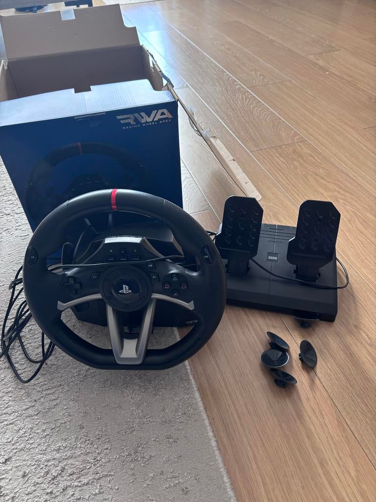 Hori RWA Racing Wheel Apex - Game Stuur voor PlayStation, Spelcomputers en Games, Ophalen, Zo goed als nieuw, Stuur of Pedalen