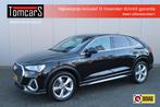 Audi Q3 Sportback 45 TFSI e PHEV Automaat S Edition Navigati, Auto's, 12 maanden, Gebruikt, Leder en Stof, Zwart