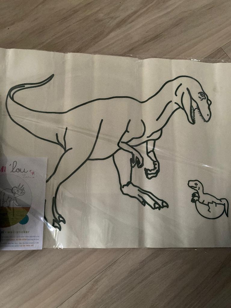Muursticker dino’s, Ophalen of Verzenden, Nieuw, Wanddecoratie