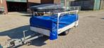 Vouwwagen met 2 voortenten, rek, dakkoffer en fietsdragers, Ophalen