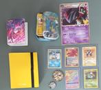 Pokémon kaarten collectie met map en blik, Hobby en Vrije tijd, Verzamelkaartspellen | Pokémon, Ophalen, Gebruikt, Meerdere kaarten