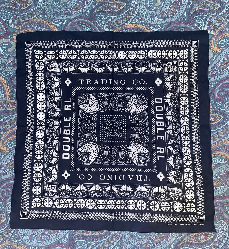 Vintage bandana van Double Ralph Lauren, Antiek en Kunst, Ophalen