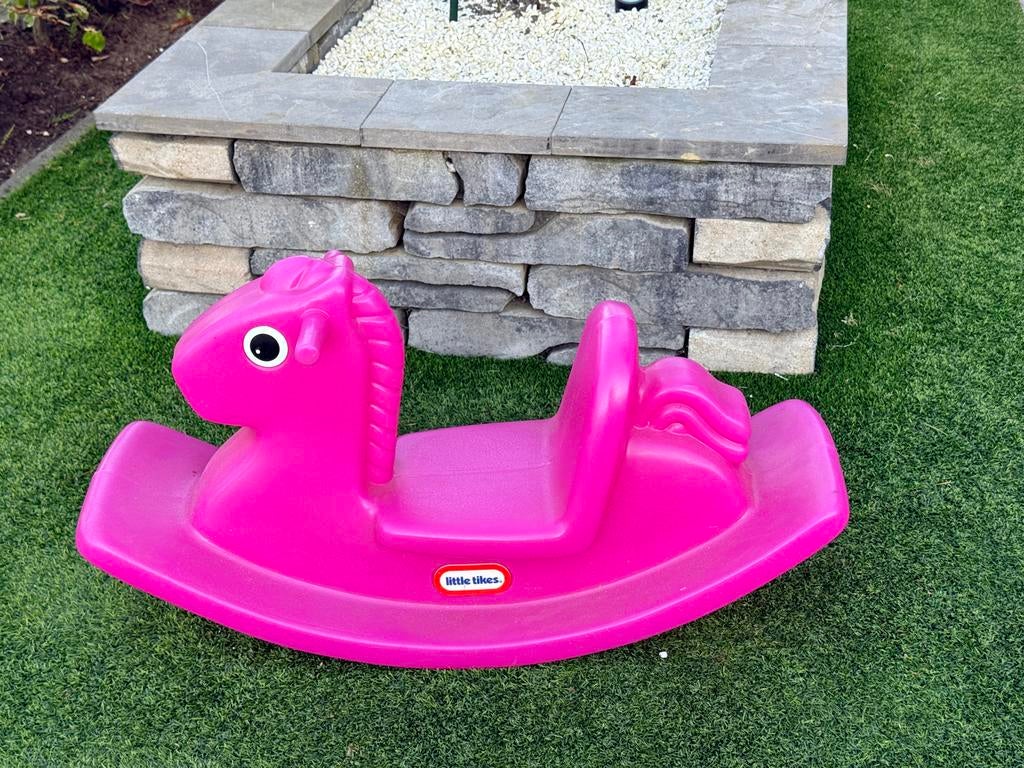 Little Tikes roze wip paardje, Kinderen en Baby's, Speelgoed | Buiten | Los speelgoed, Ophalen of Verzenden, Gebruikt