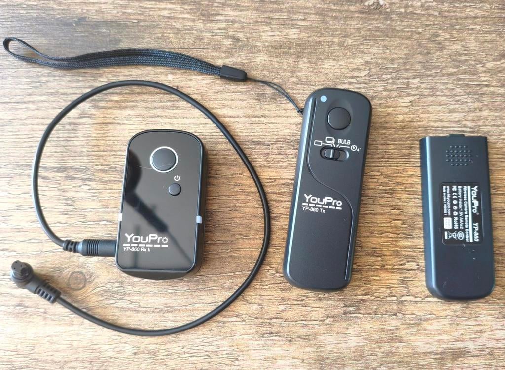 YouPro YP-860 Draadloze Afstandsbediening voor Canon Camera, Ophalen of Verzenden
