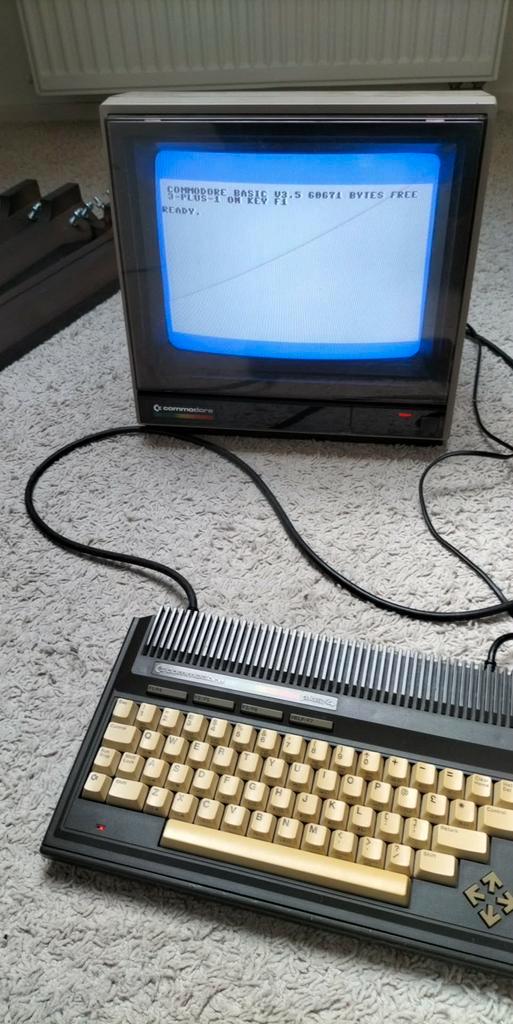Commodore Plus/4, Doos, Datasette 1531, Joystick, Veel Games, Computers en Software, Vintage Computers, Ophalen of Verzenden