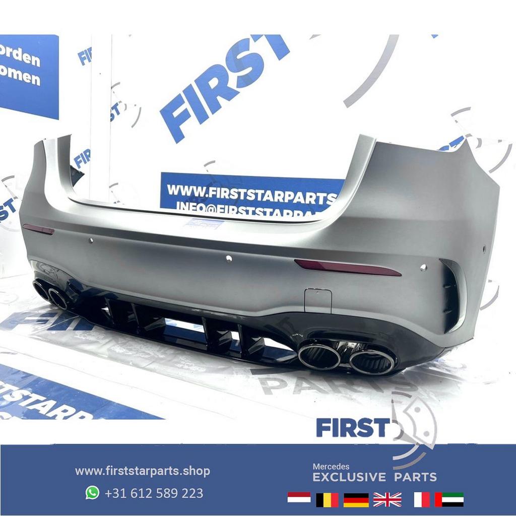 W177 A45 ACHTERBUMPER A KLASSE 2023 A45S AMG ZWART GRIJS WIT, Gebruikt, -, Ophalen of Verzenden, Achter