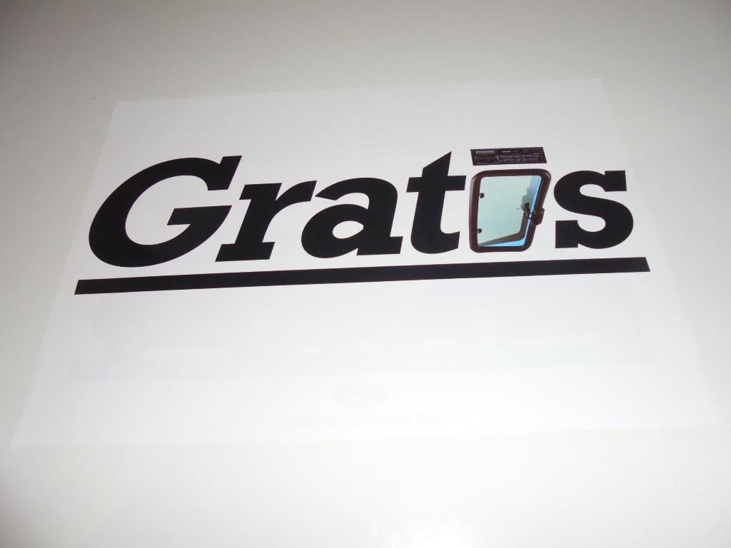 leaflet Ford Fiesta Flash en Fiesta Cheers aktie, Ophalen of Verzenden, Nieuw, Ford