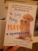 Easy Peasy Puppy opvoeding van Steve Mann zgan, Ophalen of Verzenden, Zo goed als nieuw, Honden