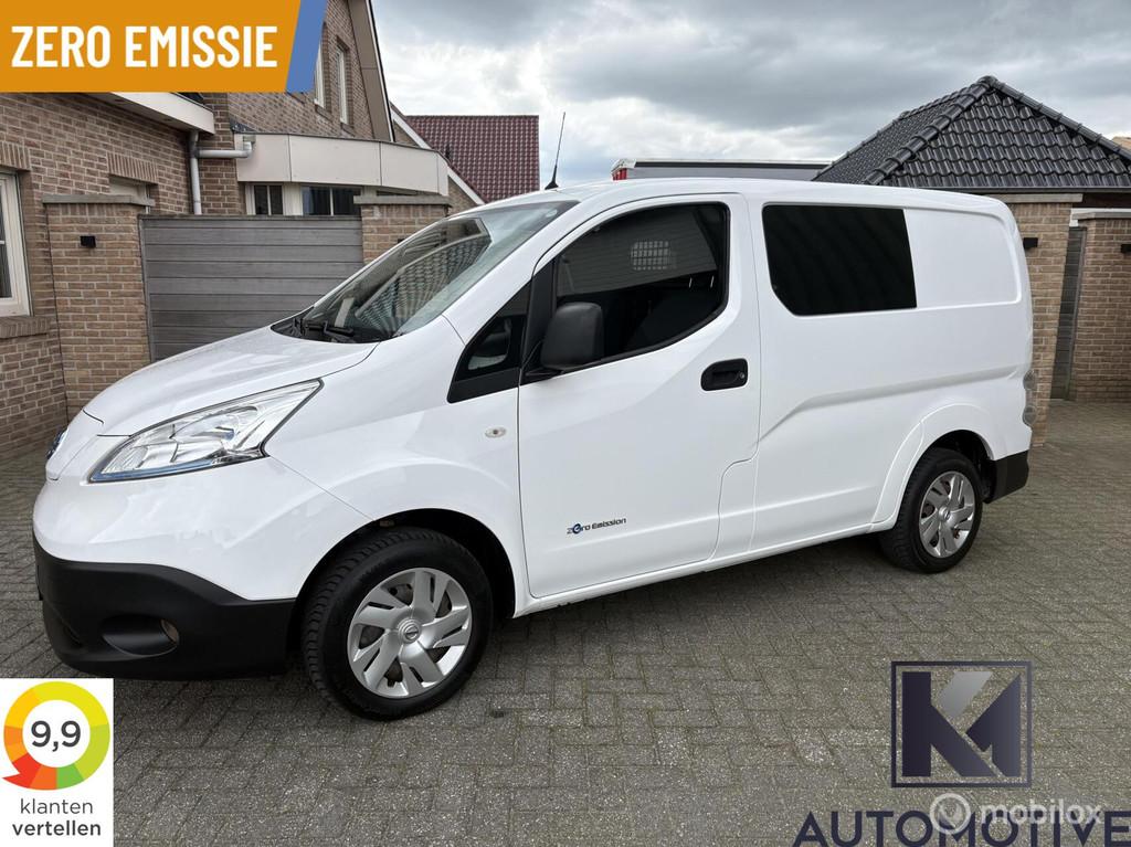 Nissan e-NV200 Business 40 kWh|SoH 94,6%|Camera|Cruisecontrl, Auto's, Bestelauto's, Stoelverwarming, Wit, 220 km, 2 stoelen