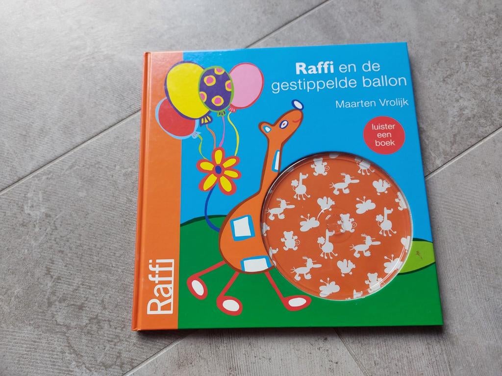 Raffi en de gestippelde ballon, Fictie algemeen, Jongen of Meisje, Ophalen of Verzenden, 4 jaar