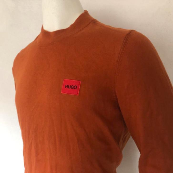 Hugo Boss Trui Maat L - Zachte Katoen Heren, Kleding | Heren, Truien en Vesten, Zo goed als nieuw, Maat 52/54 (L), Overige kleuren