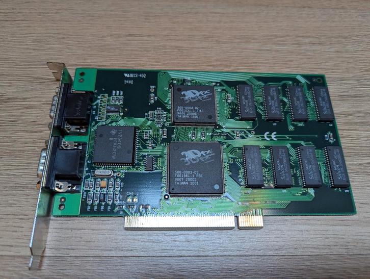3dfx Voodoo 1 PCI met 4MB vram, Computers en Software, Vintage Computers, Ophalen of Verzenden