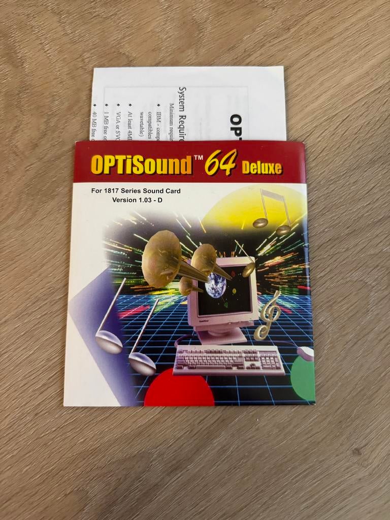 OPTiSound 64 Deluxe, Computers en Software, Besturingssoftware, Ophalen of Verzenden, Zo goed als nieuw
