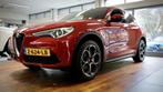 Alfa Romeo Stelvio 2.0 T AWD Super | schakel flippers | Carp, Auto's, 12 maanden, Stof, 4 cilinders, Bedrijf