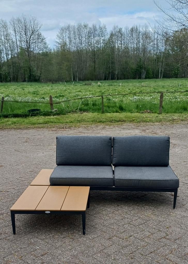 Mooie lounge set van jutlandia modulair, Ophalen, Zo goed als nieuw, Aluminium