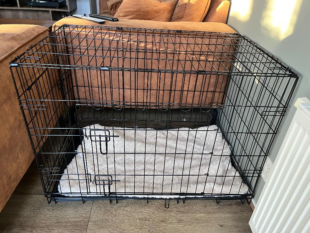 Honden bench, Dieren en Toebehoren, Hondenbenches, Ophalen, Zo goed als nieuw