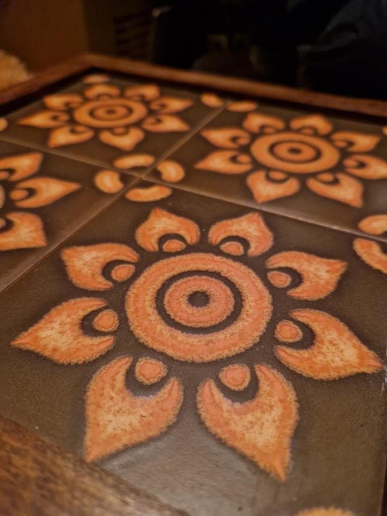 Retro plantenkrukje, Ophalen of Verzenden, Hout