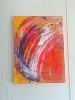 Abstract Schilderij - Levendige Kleuren, Ophalen of Verzenden